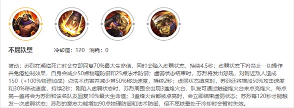 苏烈不屈铁壁