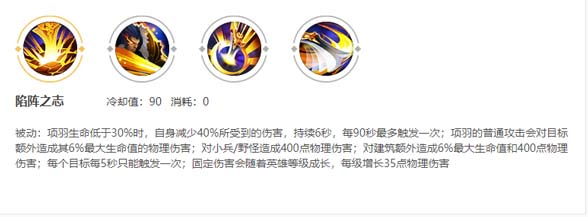 项羽被动